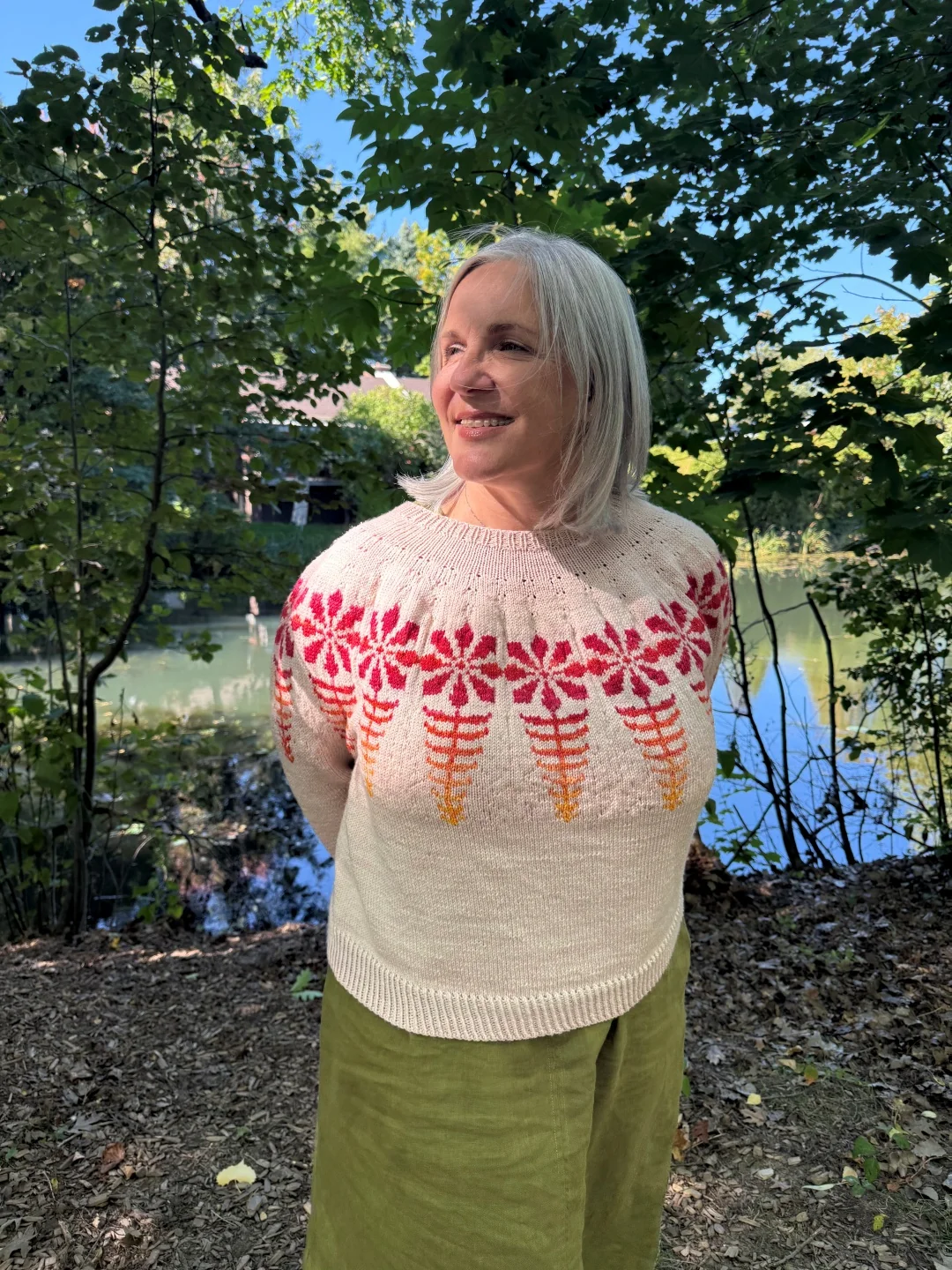 Tithonia Sweater | Knitting pattern and Optional kits - Image 8