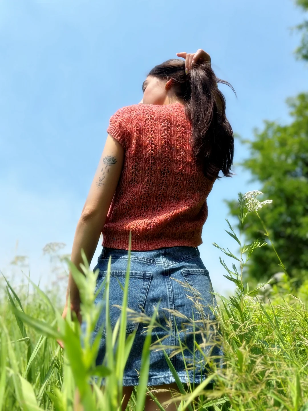 Trapezius Tee | Knitting kits - Image 5
