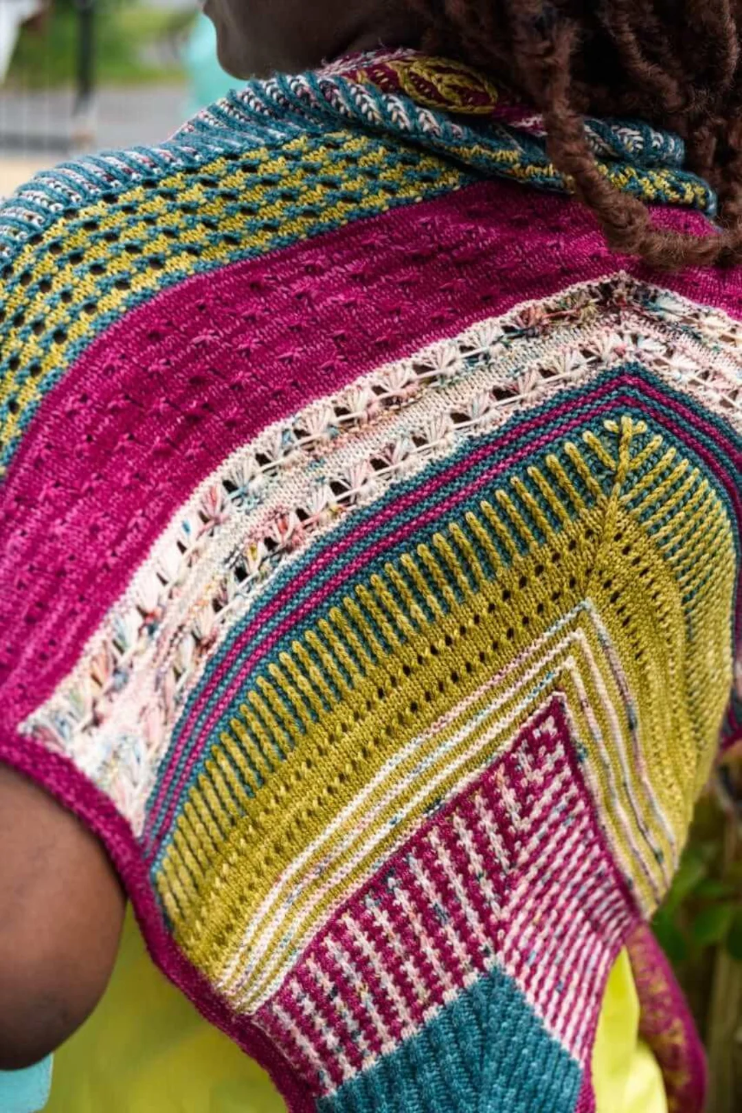 Triptyque Shawl | Knitting pattern and Optional kits - Image 5