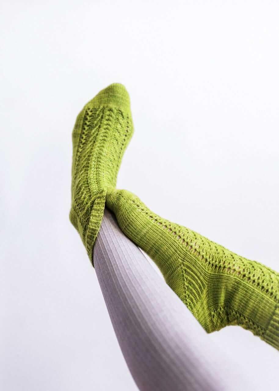 Twist Spring Socks - Knitting Pattern - Image 3