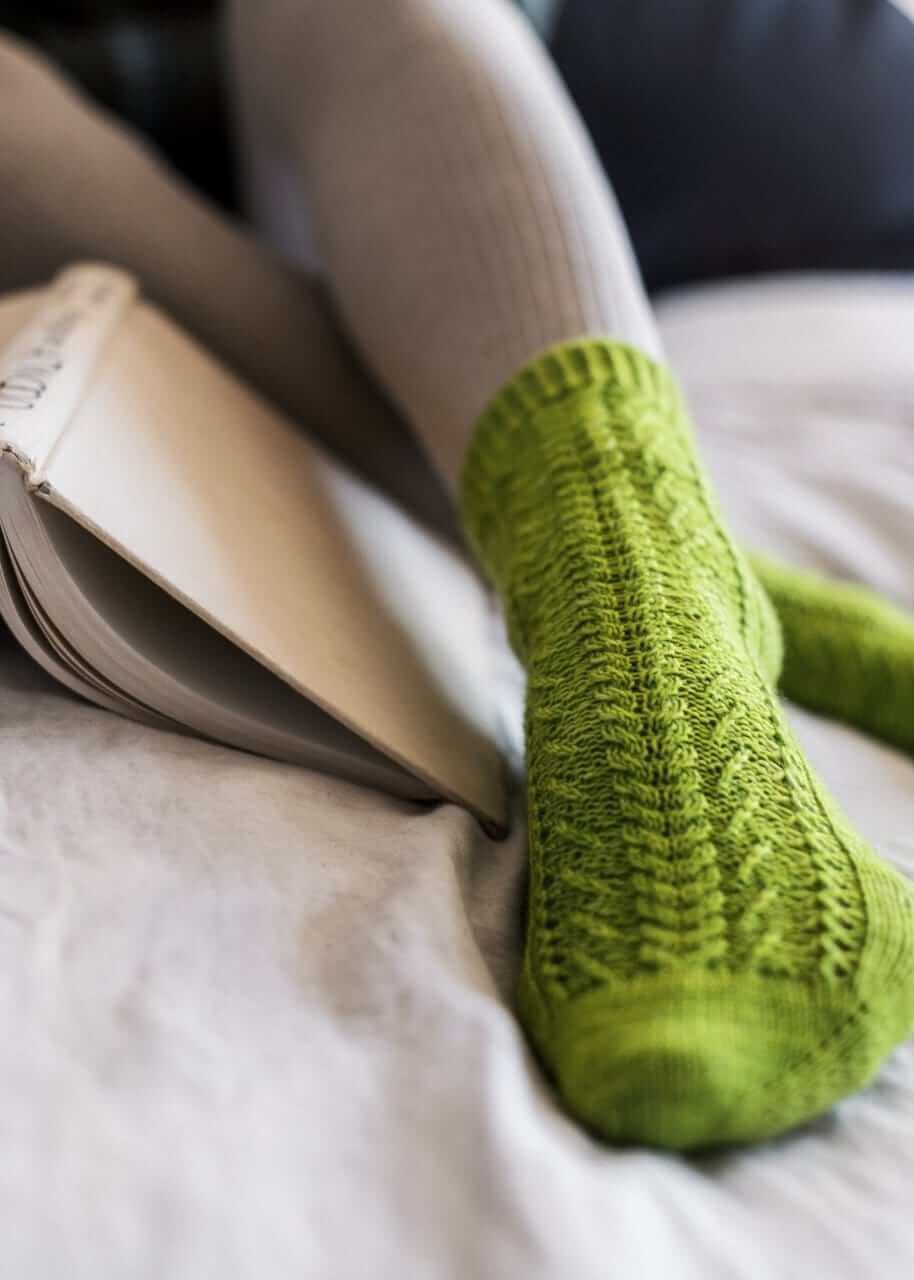 Twist Spring Socks - Knitting Pattern - Image 5