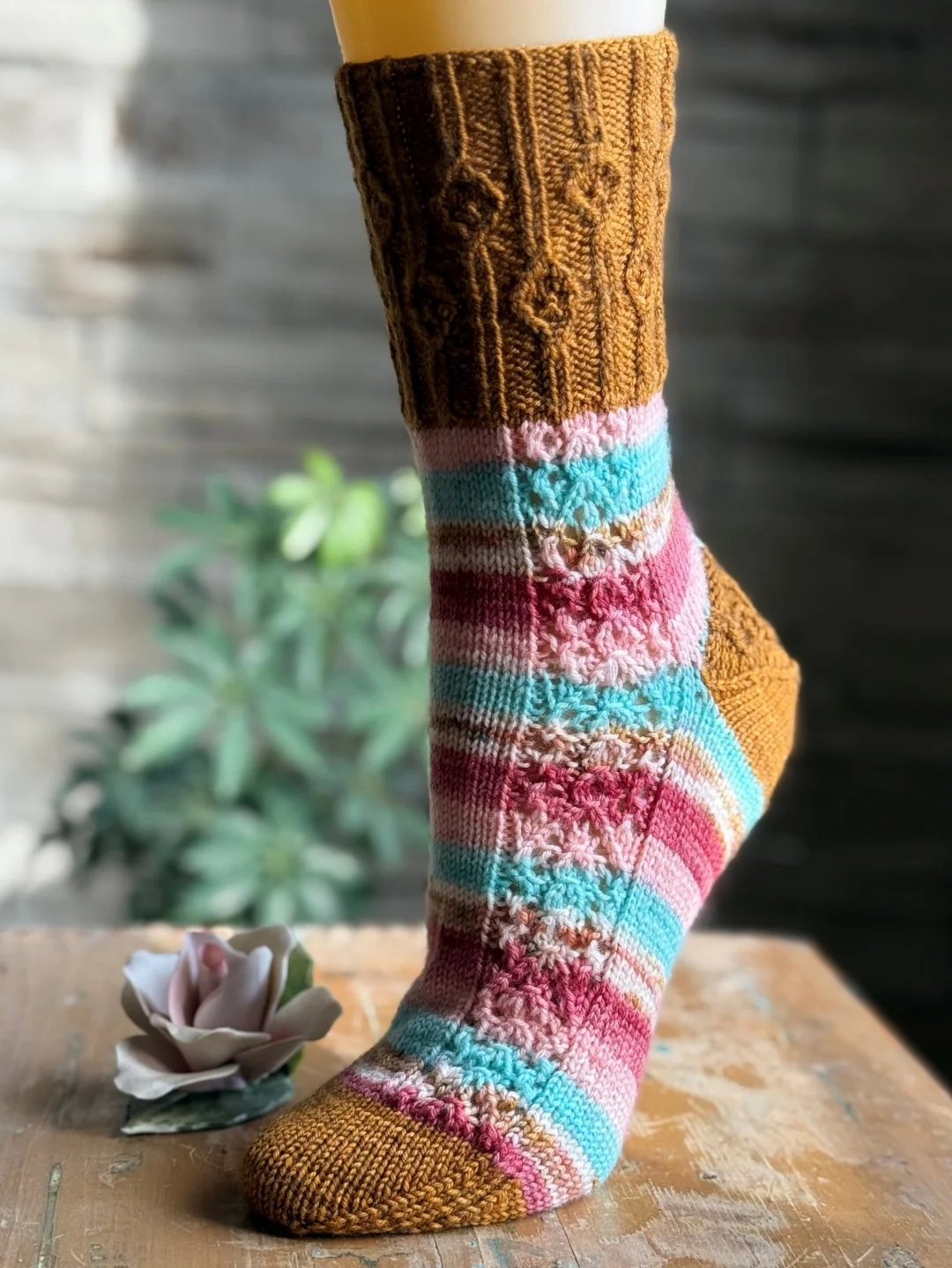 Una Socks - Knitting pattern and Optional kit
