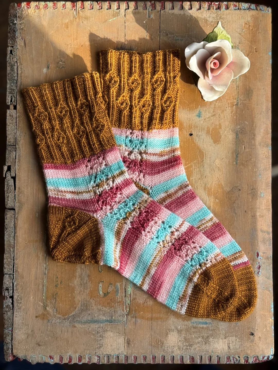 Una Socks - Knitting pattern and Optional kit - Image 3