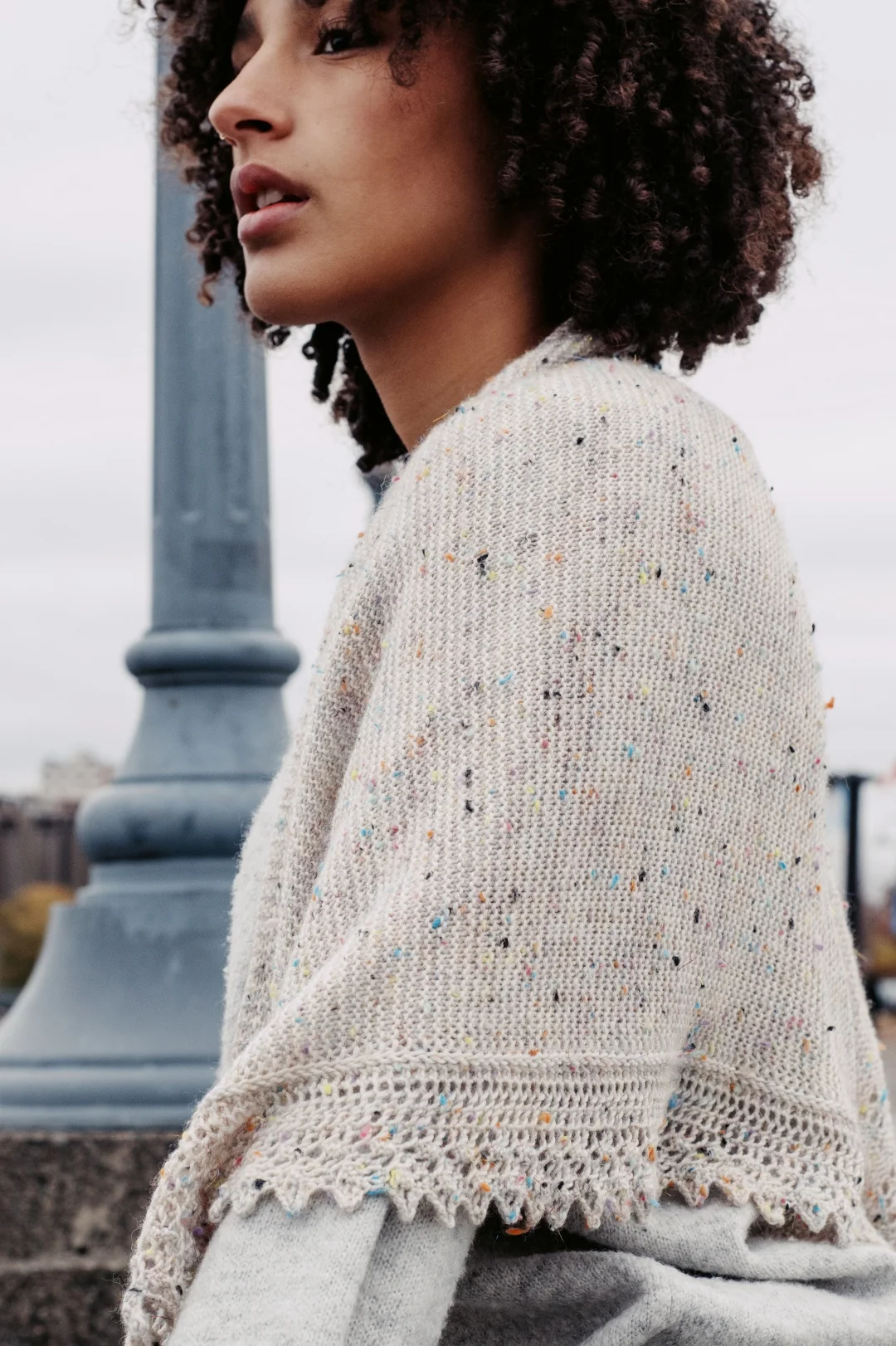 Vulkan Shawl | Knitting Kit - Image 5