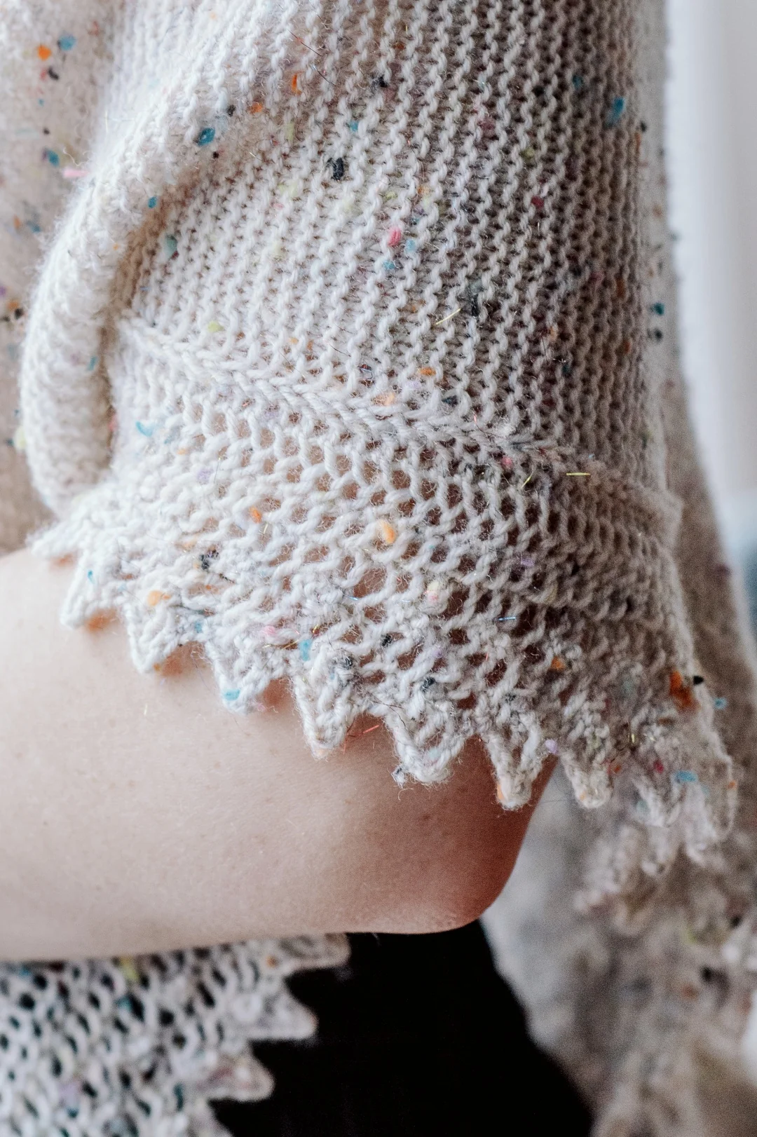Vulkan Shawl | Knitting Kit - Image 6