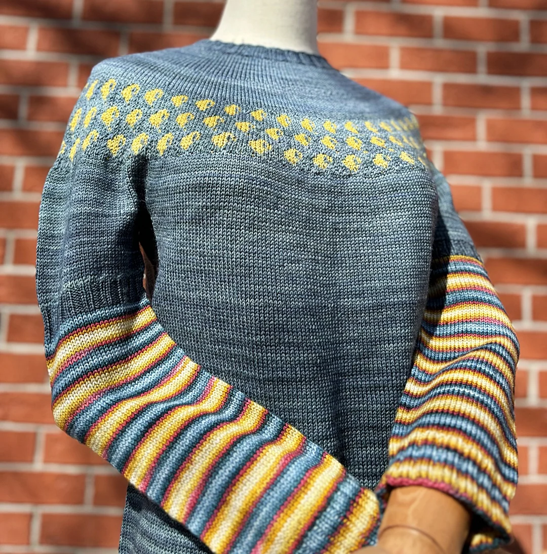 Water Logged Sweater | Free Knitting Pattern and Optional Kits - Image 4