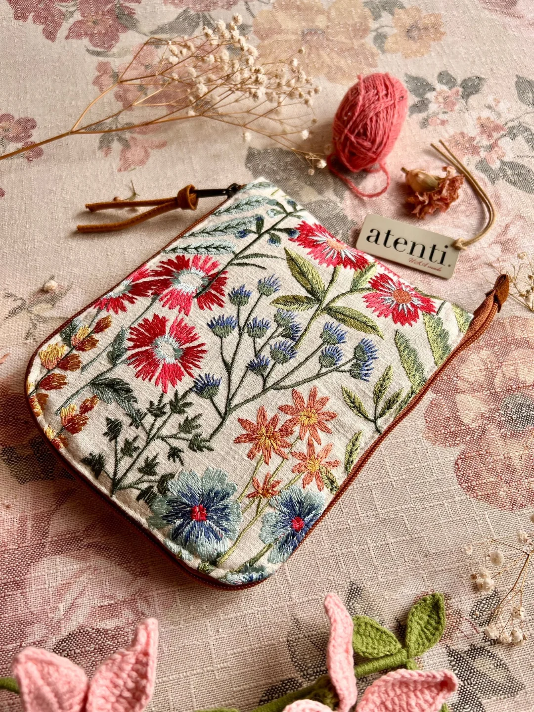 Wildflower Circular Needle Case - Image 2