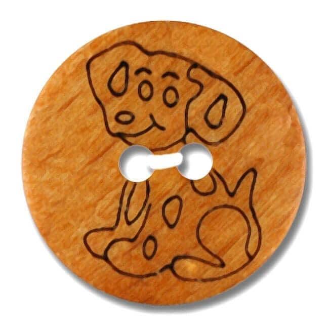 Wooden button - Animals - Image 4