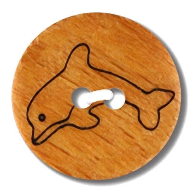 Wooden button - Animals - Image 5