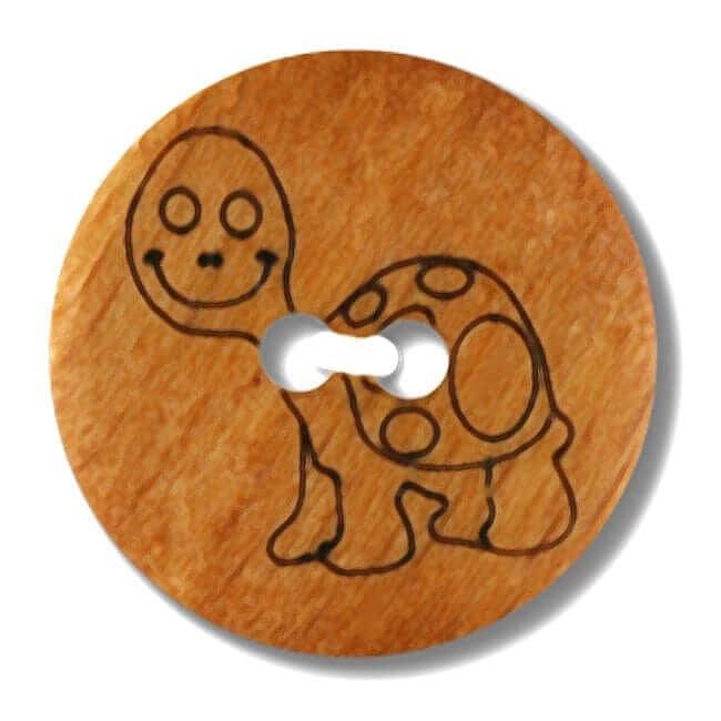 Wooden button - Animals - Image 6