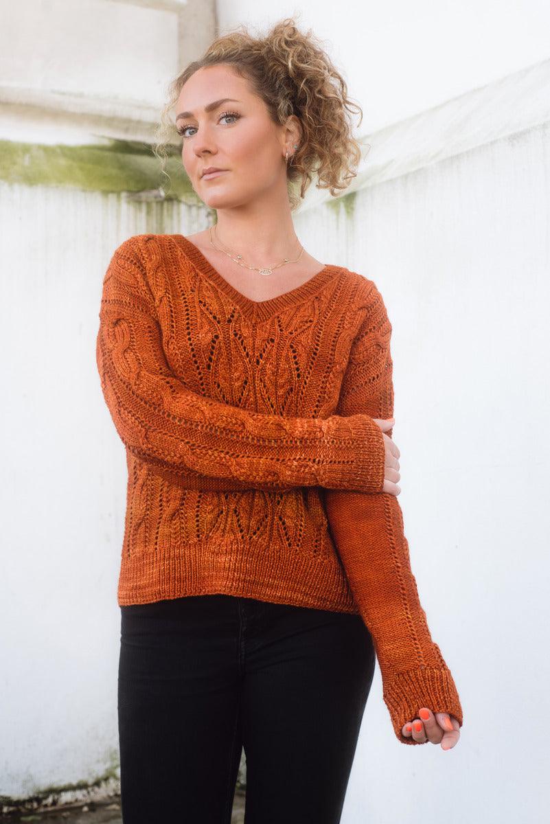 Zenia Sweater | Knitting kit - Image 3