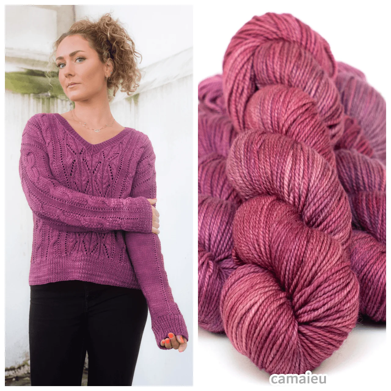 Zenia Sweater | Knitting kit - Image 5