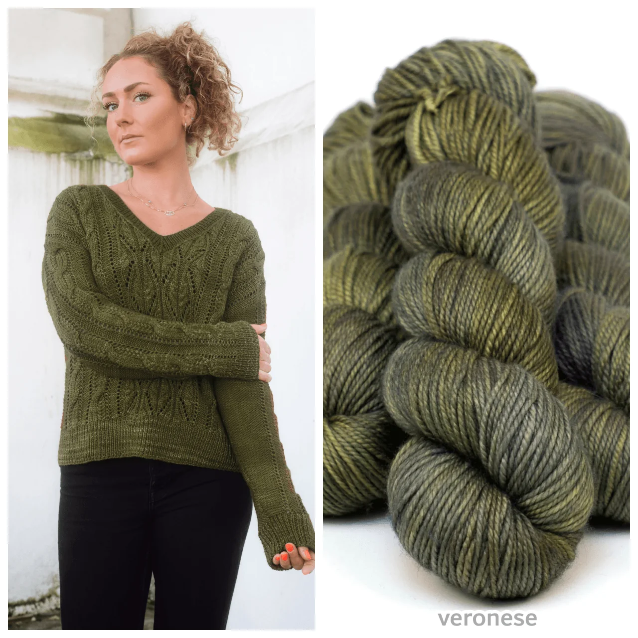 Zenia Sweater | Knitting kit - Image 8